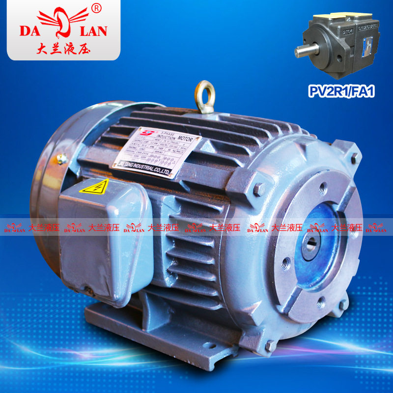 JIUTENG九腾CNS-2934液压内轴电机 PV2R1油泵专用电机3HP5HP7.5HP图片