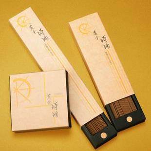 富山香堂黄金琦楠沉香线香补充包印尼水沉金标家用卧室香薰天然香