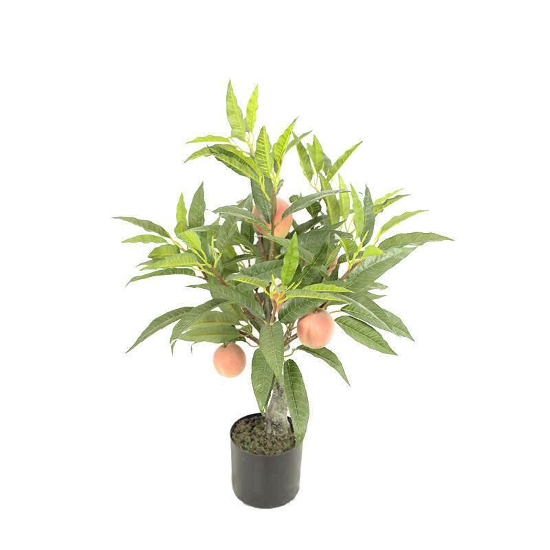 桃子树仿真绿植盆栽装饰室内盆景摆件真桌面阳台植物仿真花
