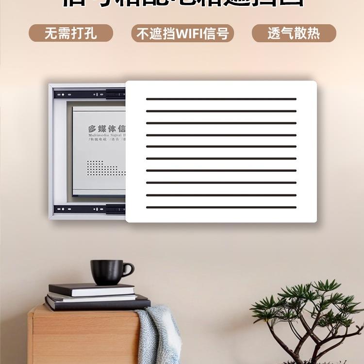 电表箱装饰画多媒体弱电箱遮挡客厅挂画电闸配电箱网线盒简约壁画