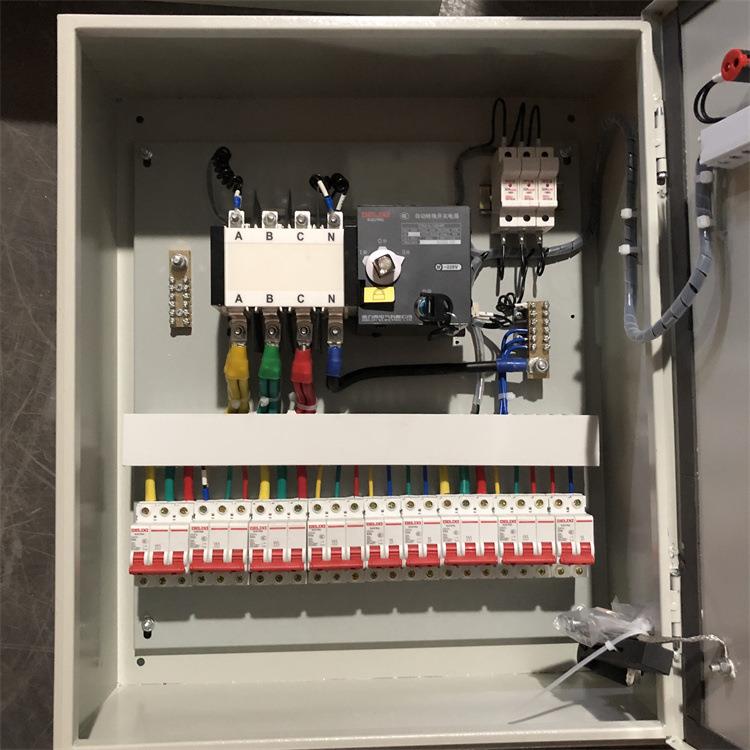 厂家生产施耐双电源小配电箱 低压成套双电源配电箱 户外配电箱