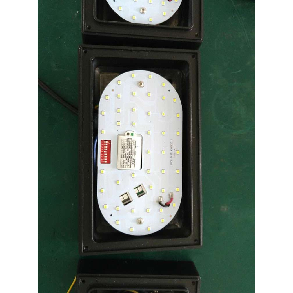 LED户外防潮灯外壳 led室外吸顶灯10W18W长方形户外走廊走道灯
