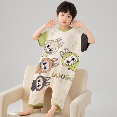 儿童连体睡衣男童2025新款