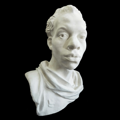 石膏像黑人奴隶雕像雕塑装饰摆件素描美术石膏头像模型美术教具