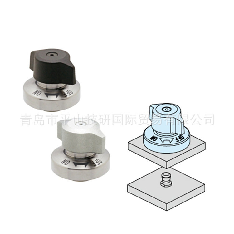 IMAO今尾QCPC0625-10-SUS锥销抓紧型锁紧器(不锈钢型)