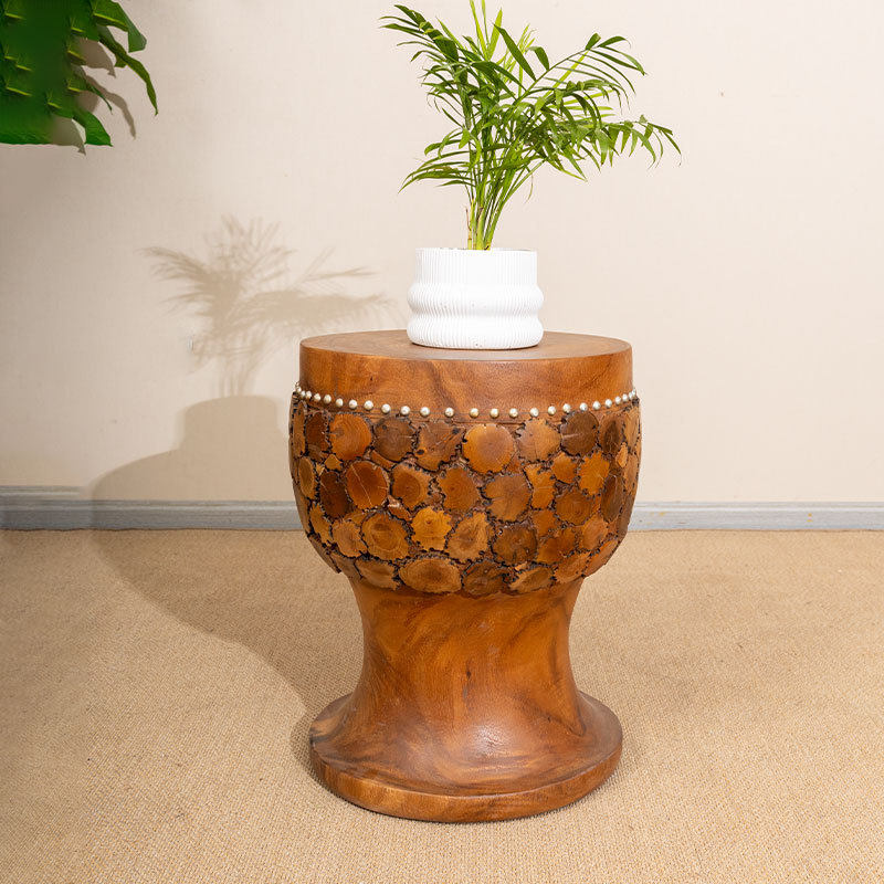 泰国柚木鼓凳仿古中式实木圆凳鼓墩实木坐墩古筝凳客厅茶几矮凳,电子元器件市场,电线扎带/束线带,淘宝优惠券,粉丝福利购,淘宝优惠卷