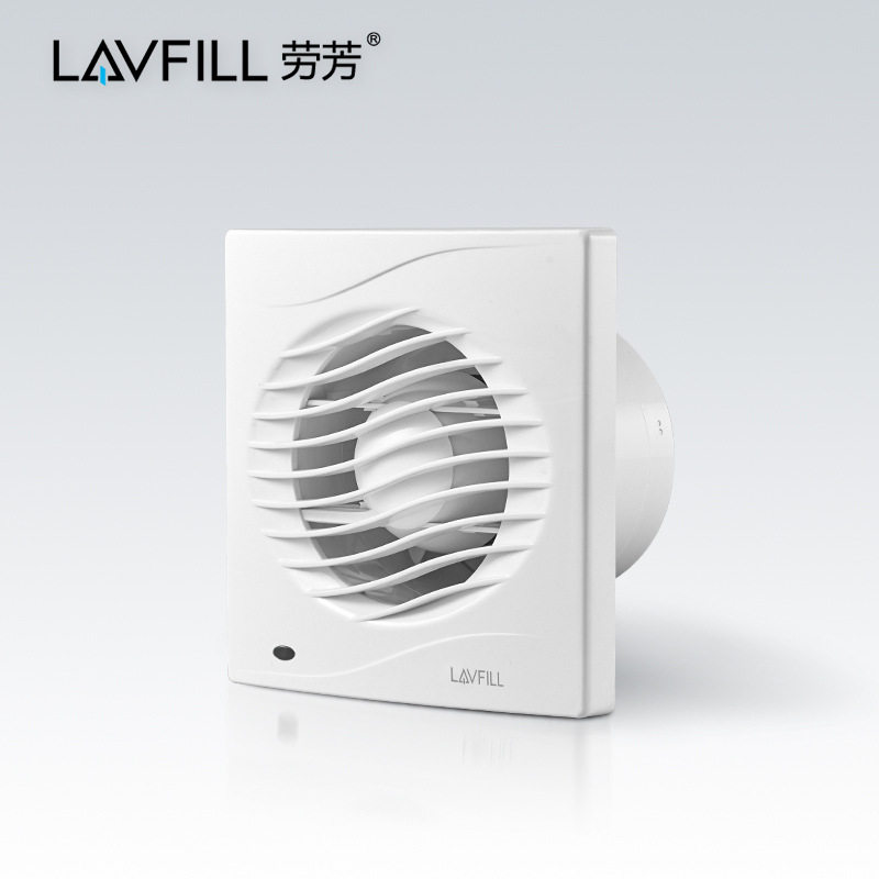LAVFILL劳芳家用橱窗式排风扇酒店玻璃窗排气扇浴室换气扇静音