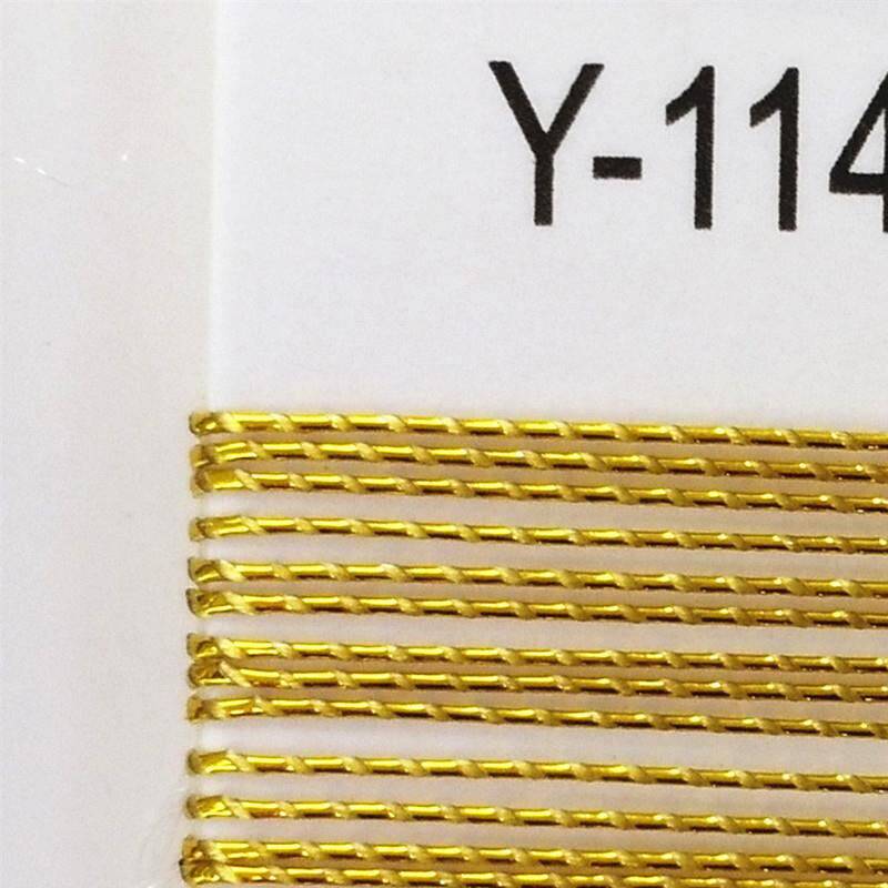 金粗线Y-114(300D)三阳金银丝电脑绣花线SY金银线MS密包线
