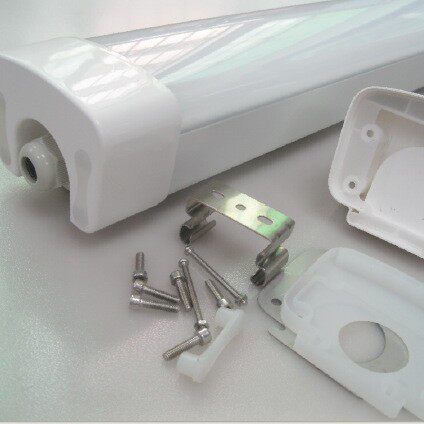 厂家直销1.5米三防灯套件 led线形条灯铝外壳 80w 防水IP65三防灯