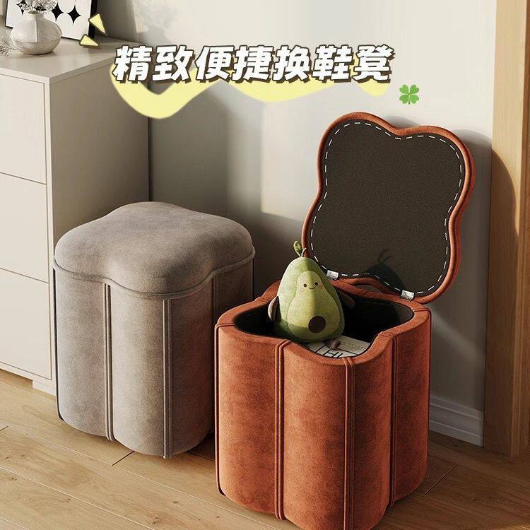 实木收纳矮凳客厅换鞋凳