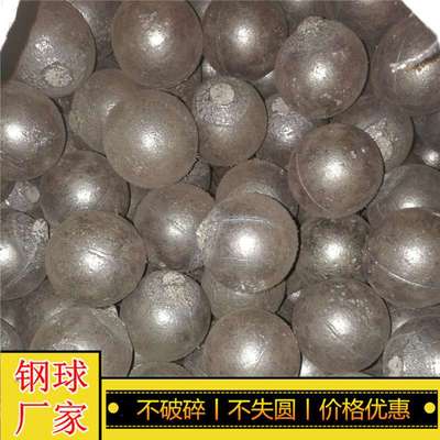 章丘20-150mm高铬钢球 铸造耐磨钢球 高硬度不失圆铸球