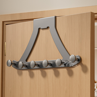 衣柜外侧面挂架柜子侧边挂衣钩门后直角挂钩免打孔卧室门后挂衣架