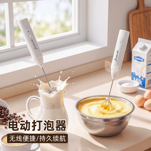 304不锈钢打蛋器咖啡奶泡器