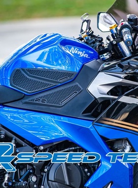 台湾R2SPEEDTEK原创设计专用立体编织油箱贴止滑适川崎NINJA400