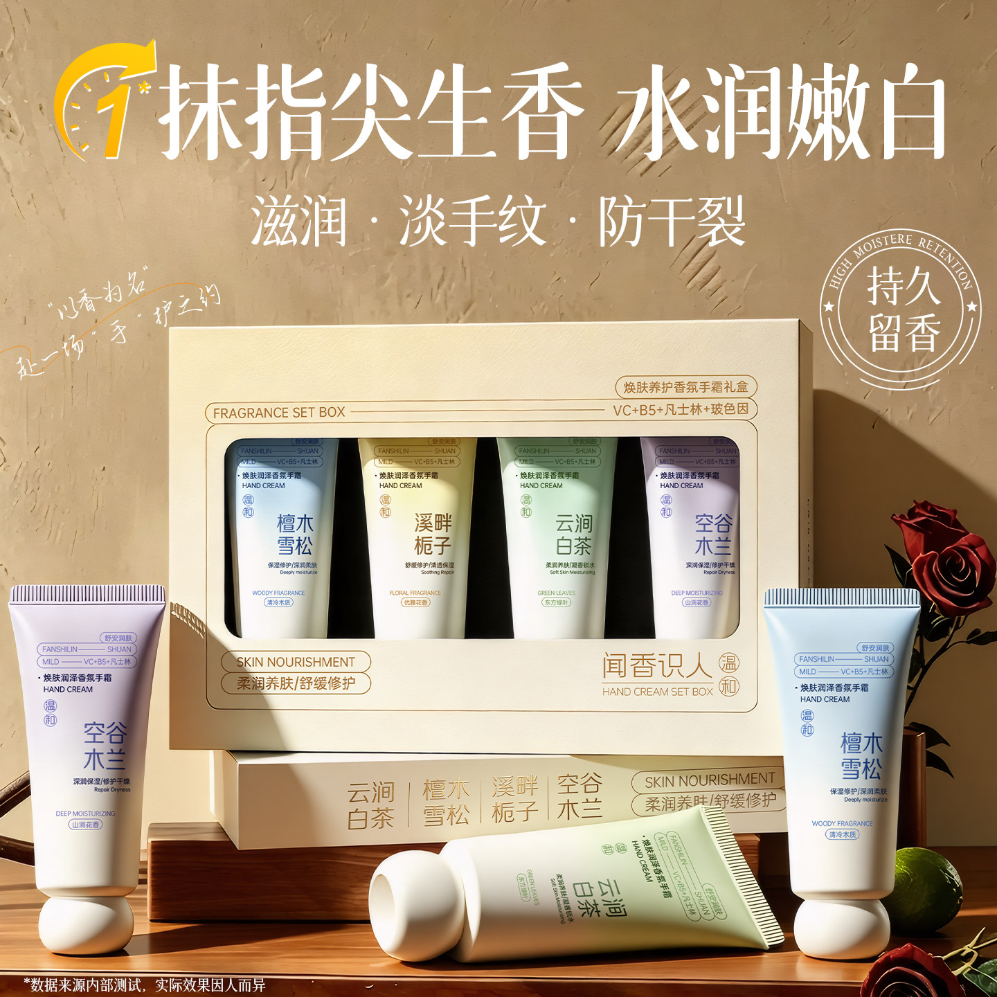 【教师节礼盒装】护手霜滋润保湿补水防干裂嫩肤去手纹女生送老师图片