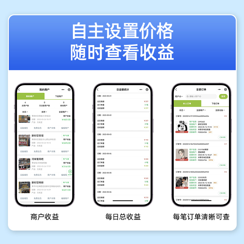 百分百收益炫彩灯光闪电快充
