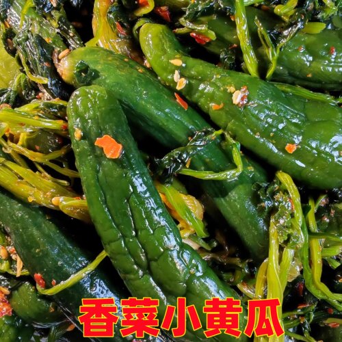 东北腌制咸菜香菜小黄瓜下饭菜