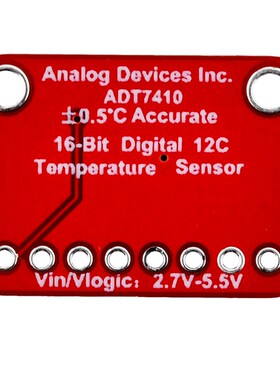 ADT7410 高分辨率温度传感器 高精度 I2C 温W度传感器分线板