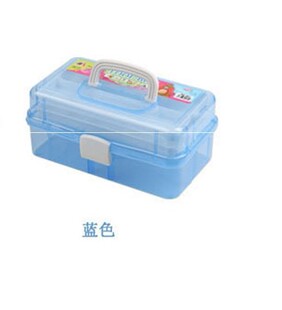 分装整理收容用品学生美术工具箱箱子颜料盒容量防潮女孩装画箱