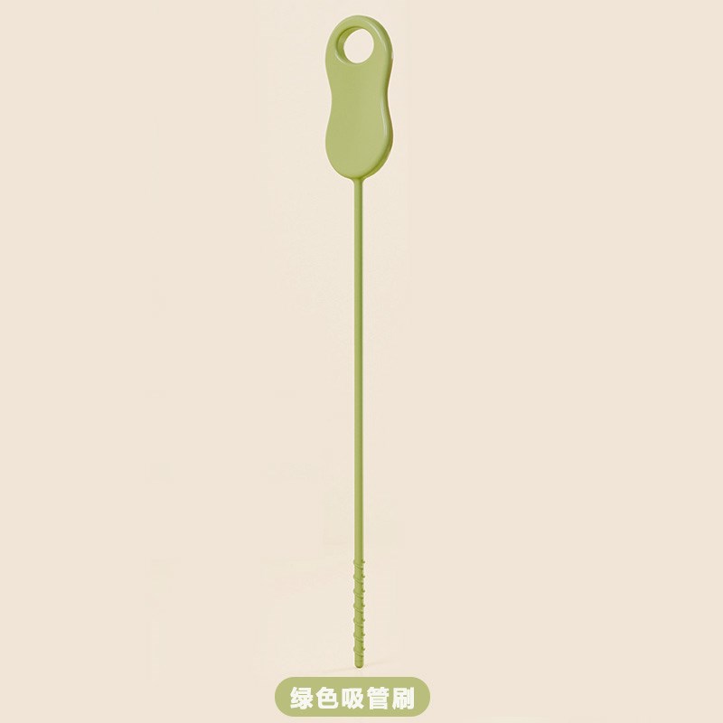 世喜婴儿硅胶吸管刷奶瓶吸管清洗刷加长重力球专用刷子清洁刷同款图片