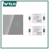 触摸遥控开关无线遥控免布线随意贴面板家用220V电源灯通断器远程