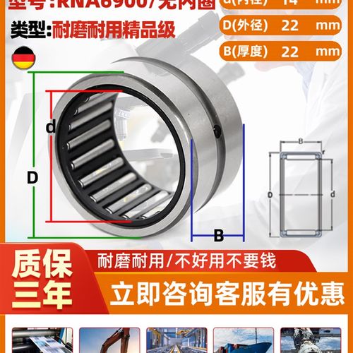 进口滚针轴承大全RNA6901NA6900  6902 6903 6904 6905 6906 6907