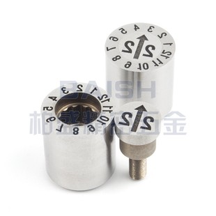 进口精密塑胶模具用可调日期印章22年月合并年份月份时间钟标识码