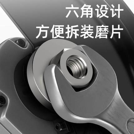 100型角磨机压板切割机配件大全改装头通用螺母螺丝 磨光机压盖*