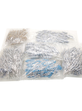 100R-910R欧灰色碳膜氧化膜电阻器1/81/6W/1/4W/1/2W/1W/2W/3W/5W