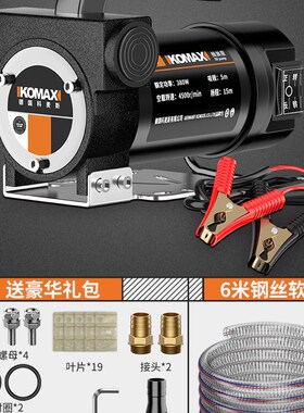 德国进口电动抽油泵12V24Vv220V通用柴油泵小型抽油机自吸泵抽水