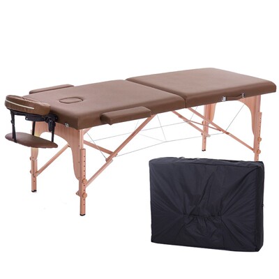 Folding massage table home beauty bed physical therapy bed