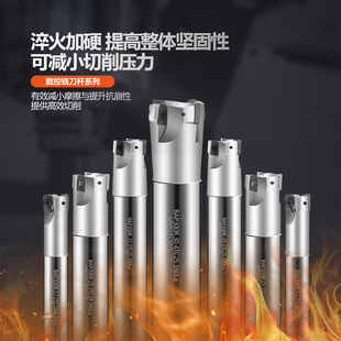 数控铣刀杆ETP/BAP300R直角R0.8立铣刀杆1135刀片CBN加工中心刀具
