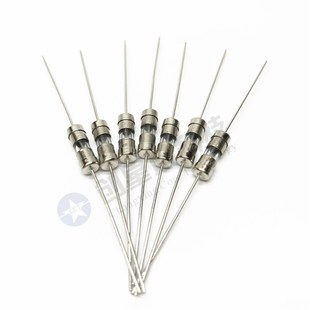 250V 慢断玻璃保险管 T1.5A 绕线 3.6x10 3.6 绕丝带引脚线