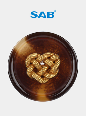 SAB伟星 欧标环保树脂金属组合纽扣衣服西装扣子大衣上衣钮扣配件