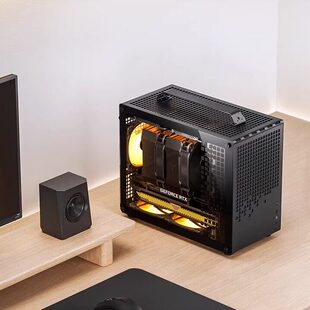 乔思伯机箱Z20/C6/C6MAX/C6ITX手提式便携侧透迷你小机箱ITX MATX