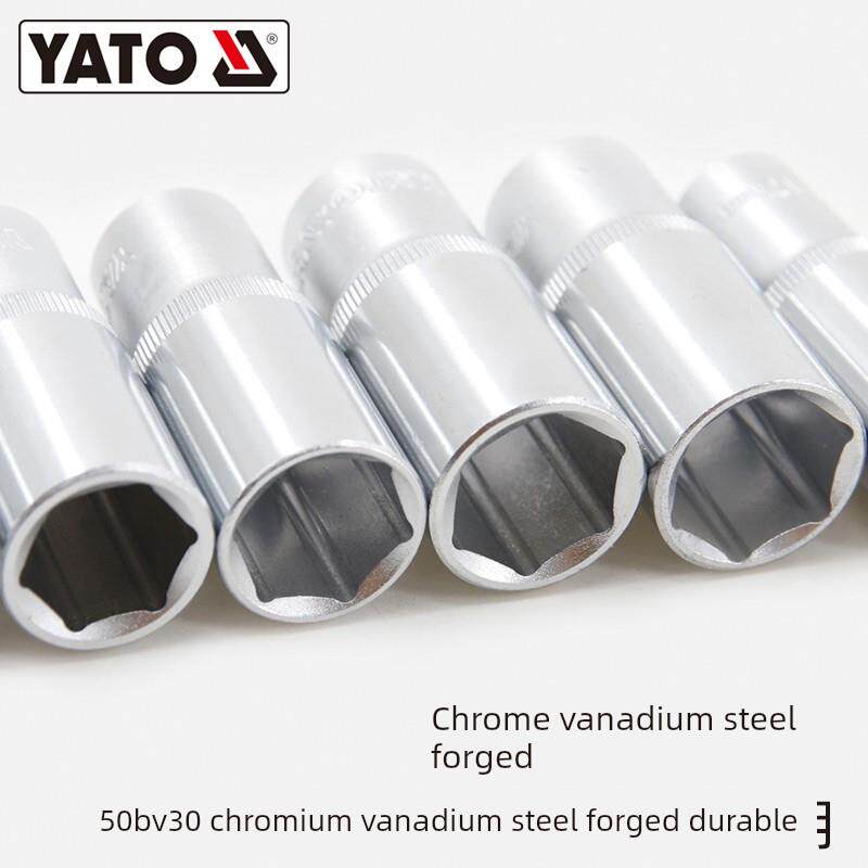 现货易尔拓汽修工具六角长套筒3/8旋具中飞M套筒头中快扳套筒YT-