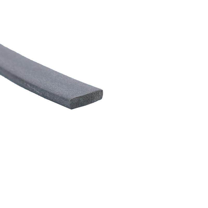 现货红色硅胶平板发泡条 方形发泡带背胶海绵条 弹胶T条30*20mm