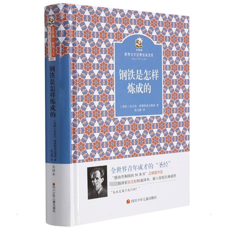 钢铁是怎样炼成的少儿少儿中外名著中小学生
