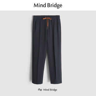 Bridge空气层卫裤 子跑步长裤 运动裤 透气针织裤 男2025早秋季 Mind