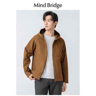 男士 新款 户外徒步旅行加绒夹克外套登山服潮 Bridge2025秋季 Mind