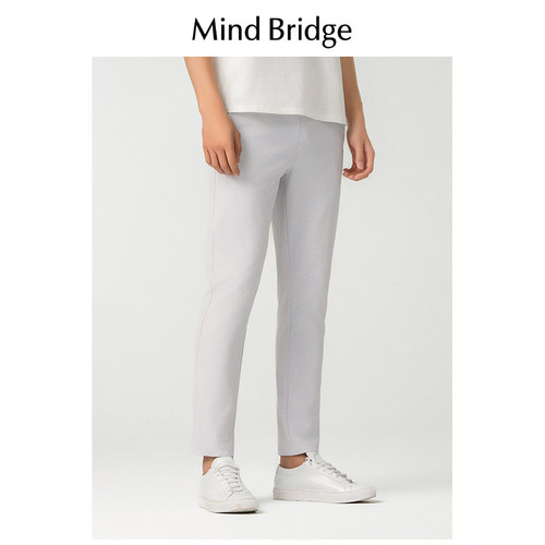 Mind Bridge2026春夏季新款男裤休闲裤直筒裤机能裤长裤运动裤子