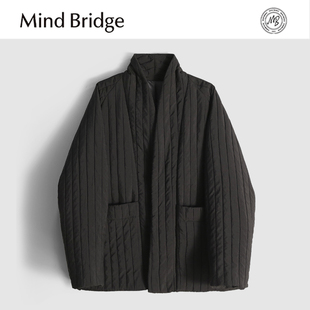 男士 新款 复古宽松羽绒服外套 Bridge国风道袍设计2025秋冬季 Mind