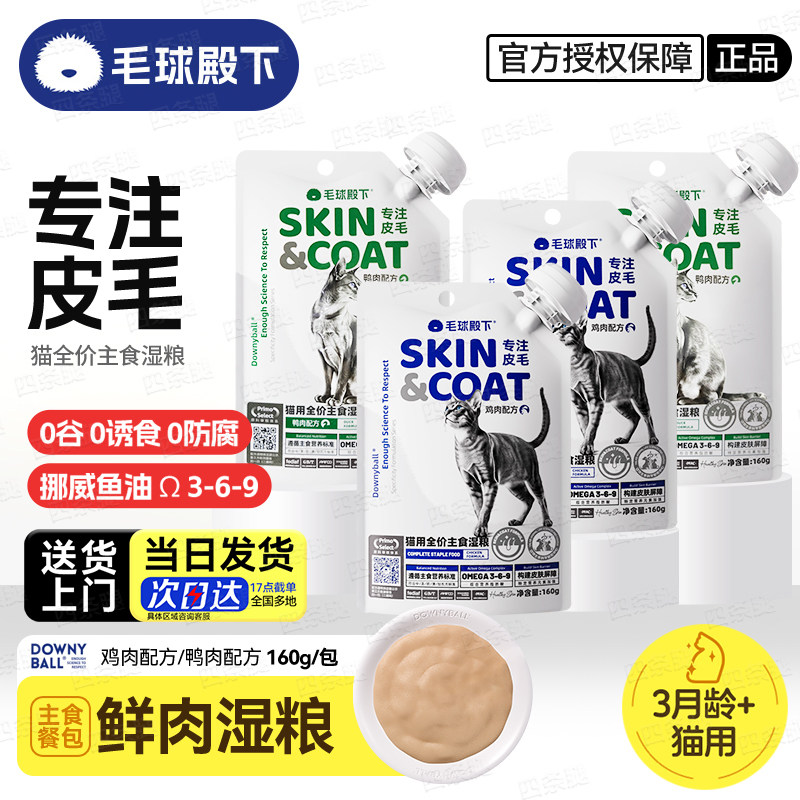 毛球殿下专注皮毛猫咪主食肉包图片