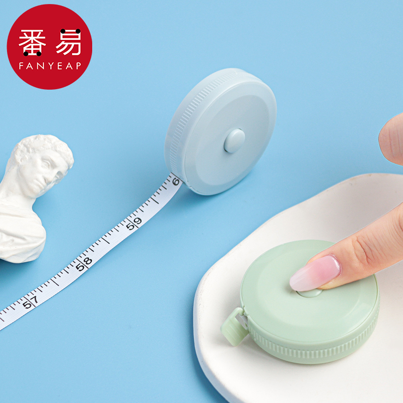 卷尺/小A1ZO-迷你软尺小型家用学生多功能量三围测量衣服米尺