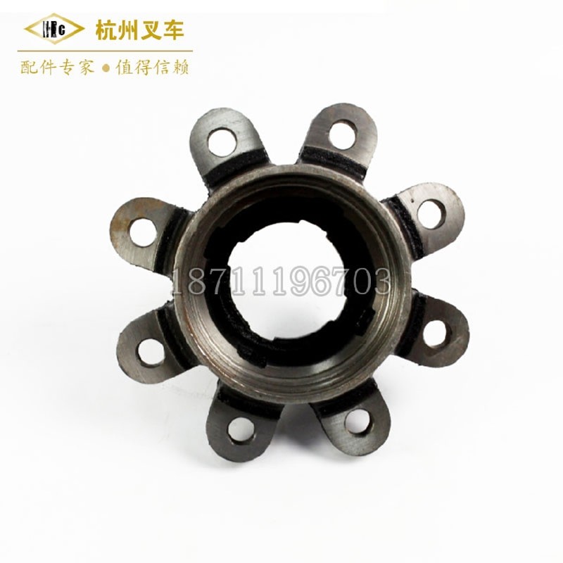 叉车配件2 3 3.5吨合力柳工龙工叉车后轮转向轮毂轮壳轮鼓哈巴头