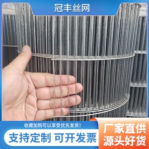 热销镀锌铁丝网长孔m电焊养殖养鸡防护网格加粗钢丝鸽笼鸟笼铁网