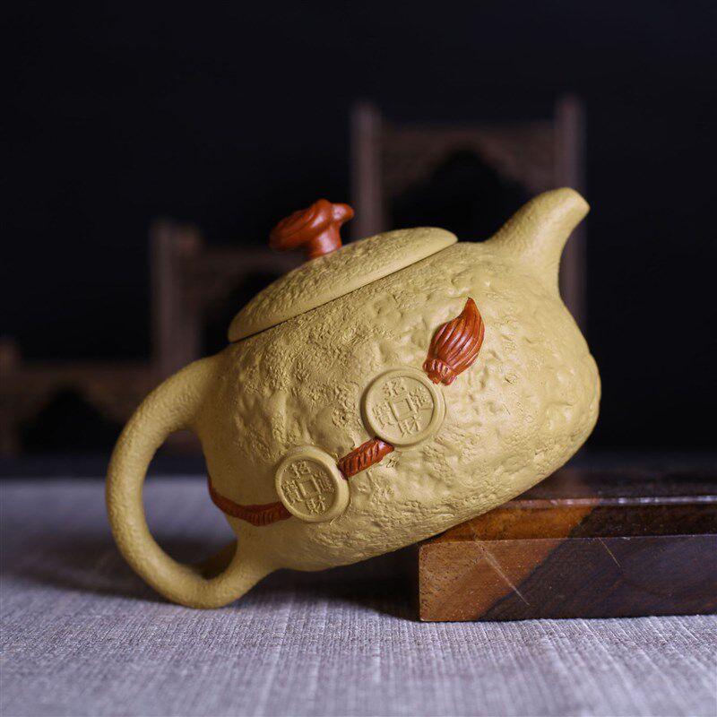 热销紫砂壶宜兴纯手工原r矿红茶段泥茶壶家用茶具泡茶器金蟾供春