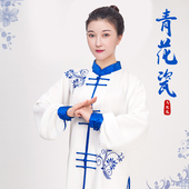 速发太极服新款 春 青花瓷比赛表服拳术太极武练功演男服装