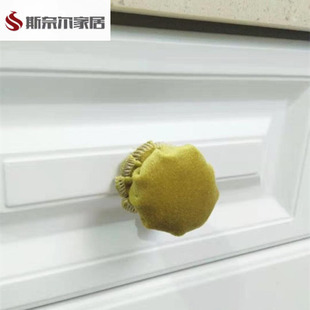 速发抽屉把手套圆形纯棉保护套至径cm直4柜子防手护垫  儿童拉撞