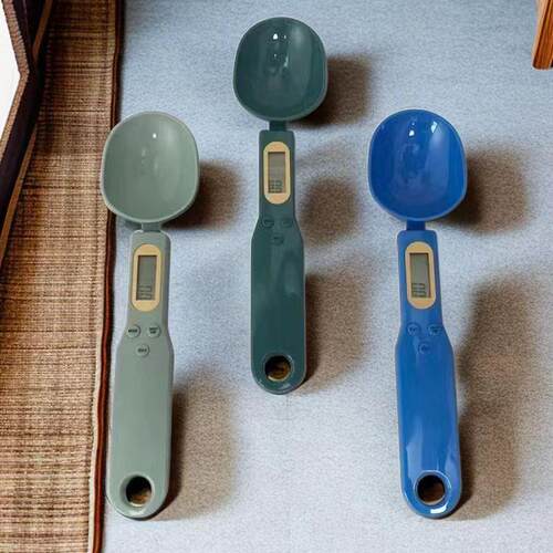 现货选品勺子秤小型厨房电子秤电子量勺便携式手.持秤厨房秤